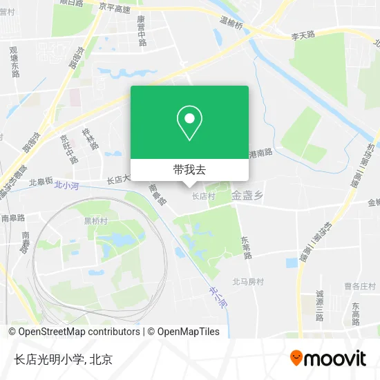 长店光明小学地图