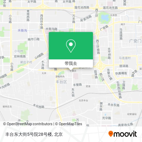 丰台东大街5号院28号楼地图