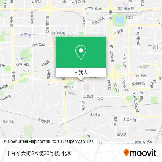丰台东大街5号院28号楼地图