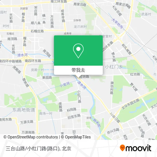 三台山路/小红门路(路口)地图