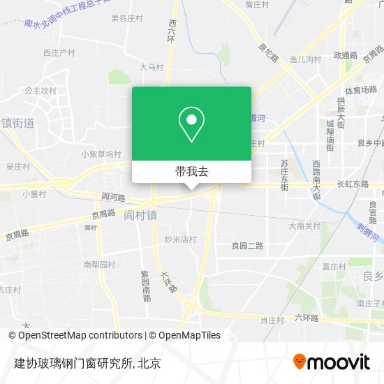 建协玻璃钢门窗研究所地图