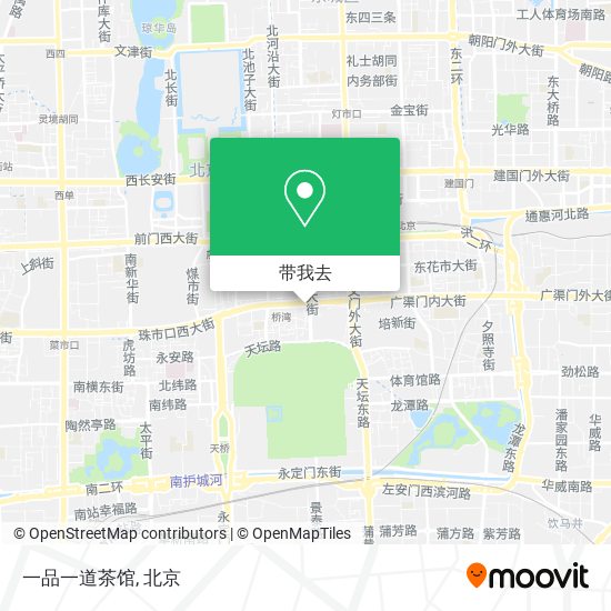 一品一道茶馆地图