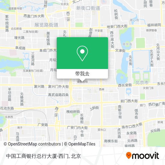 中国工商银行总行大厦-西门地图