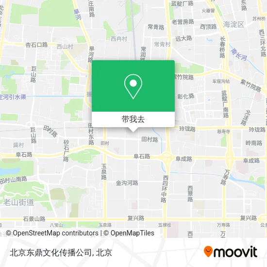 北京东鼎文化传播公司地图