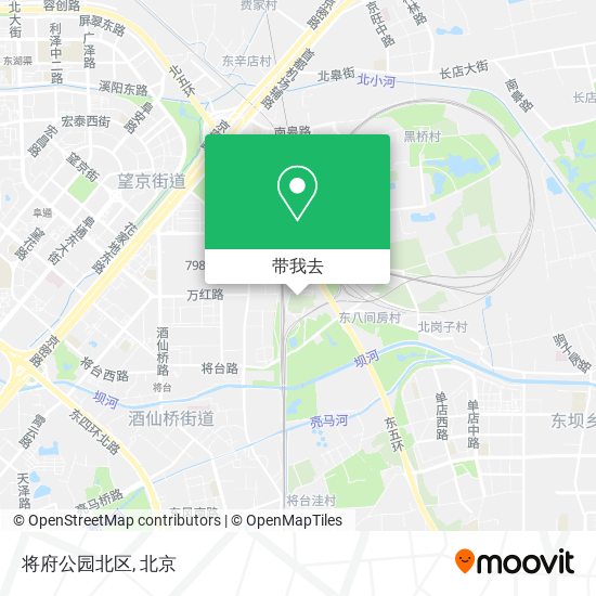 将府公园北区地图