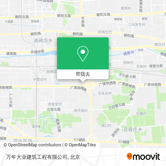 万年大业建筑工程有限公司地图