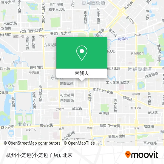 杭州小笼包(小笼包子店)地图