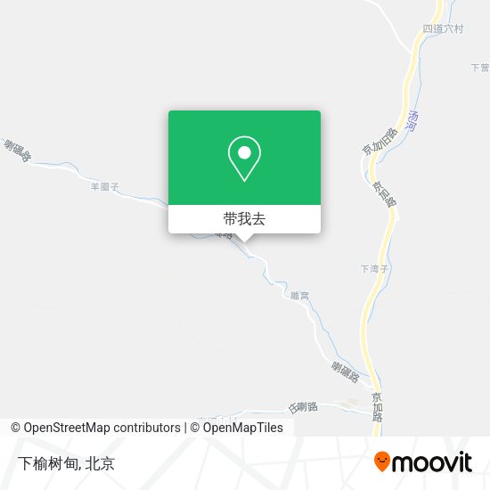 下榆树甸地图