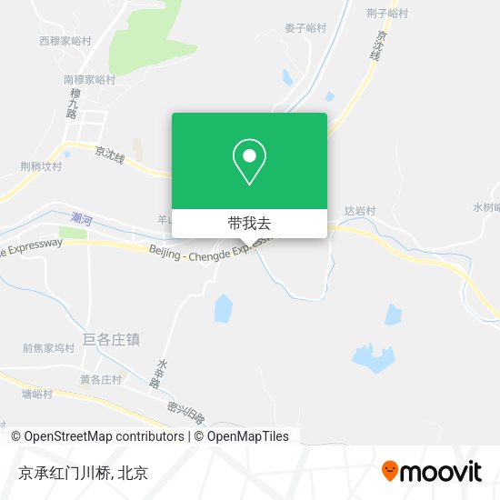 京承红门川桥地图