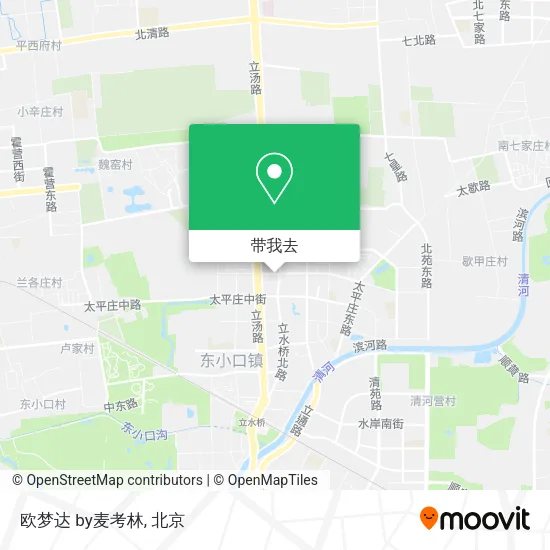 欧梦达 by麦考林地图