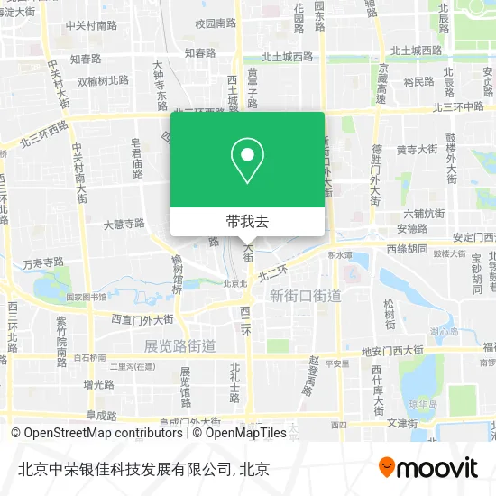 北京中荣银佳科技发展有限公司地图