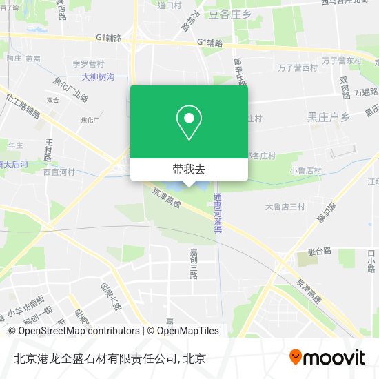 北京港龙全盛石材有限责任公司地图
