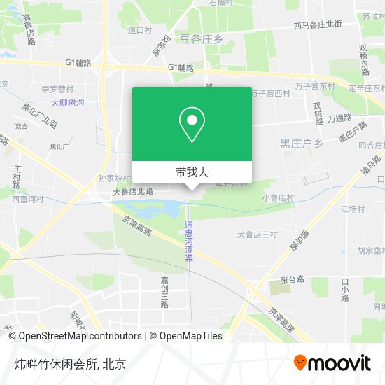 炜畔竹休闲会所地图