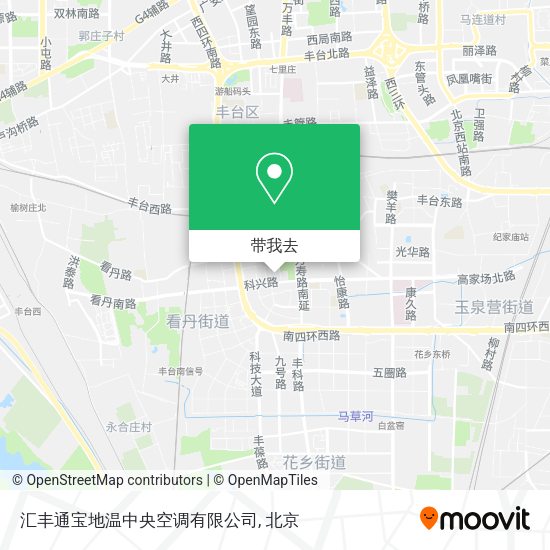 汇丰通宝地温中央空调有限公司地图