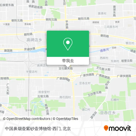 中国鼻烟壶紫砂壶博物馆-西门地图