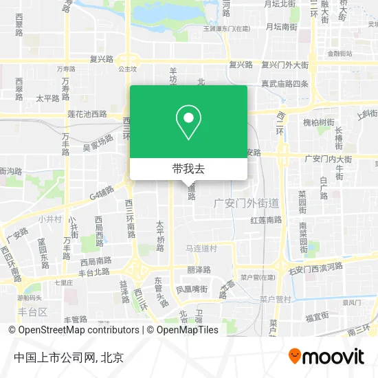 中国上市公司网地图