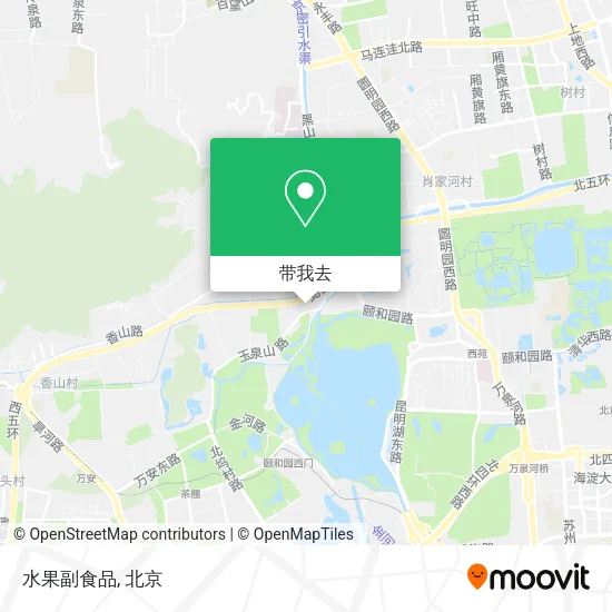 水果副食品地图