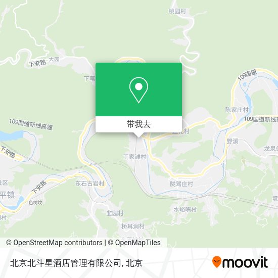 北京北斗星酒店管理有限公司地图