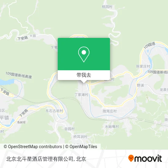 北京北斗星酒店管理有限公司地图