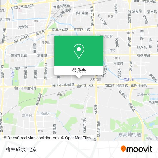 格林威尔地图