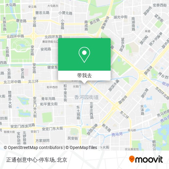 正通创意中心-停车场地图