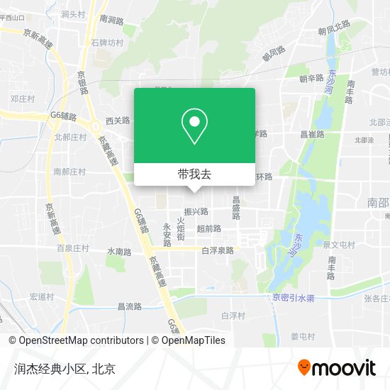 润杰经典小区地图