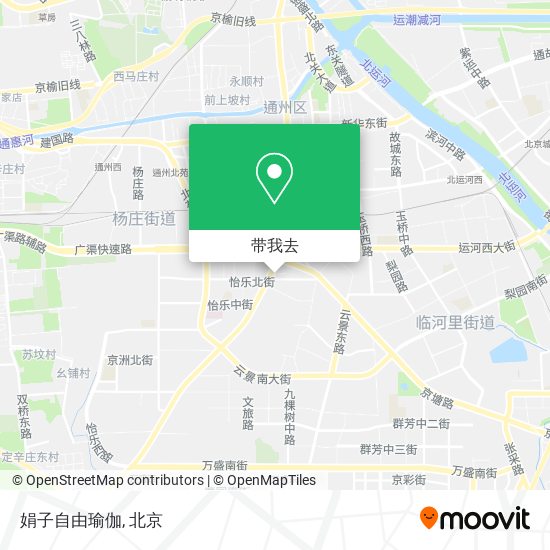 娟子自由瑜伽地图