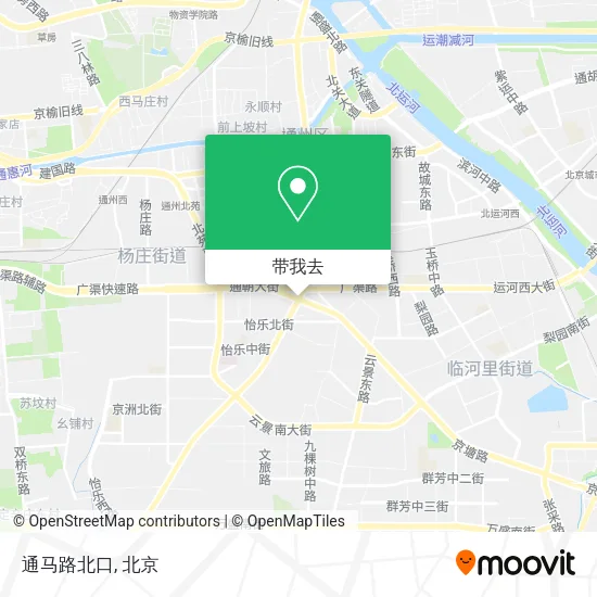 通马路北口地图