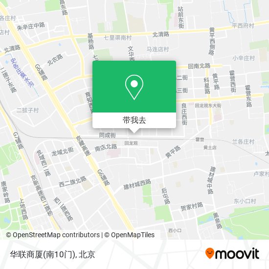 华联商厦(南10门)地图