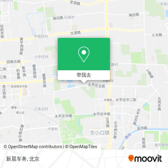 新晨车务地图