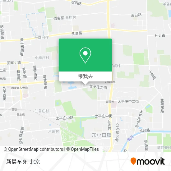 新晨车务地图