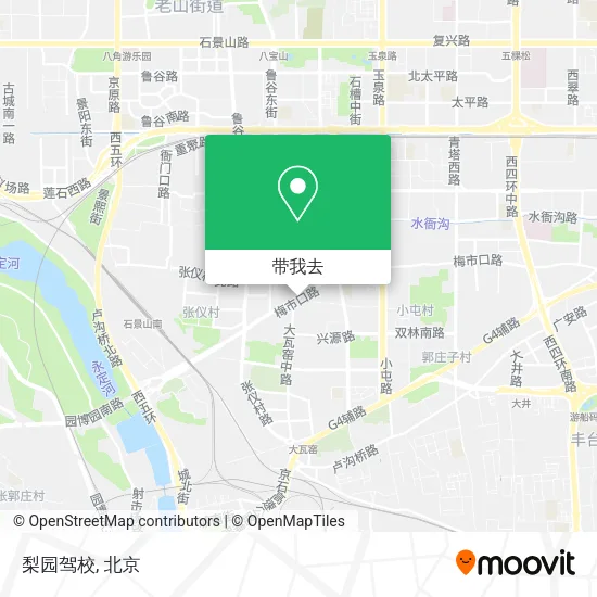梨园驾校地图