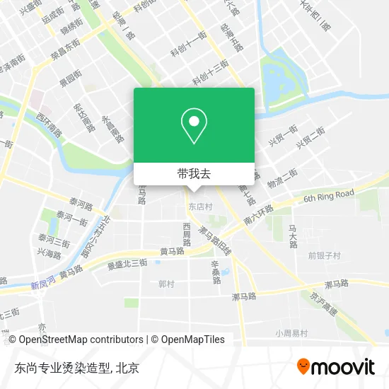 东尚专业烫染造型地图