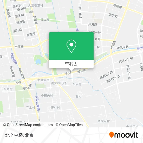 北辛屯桥地图