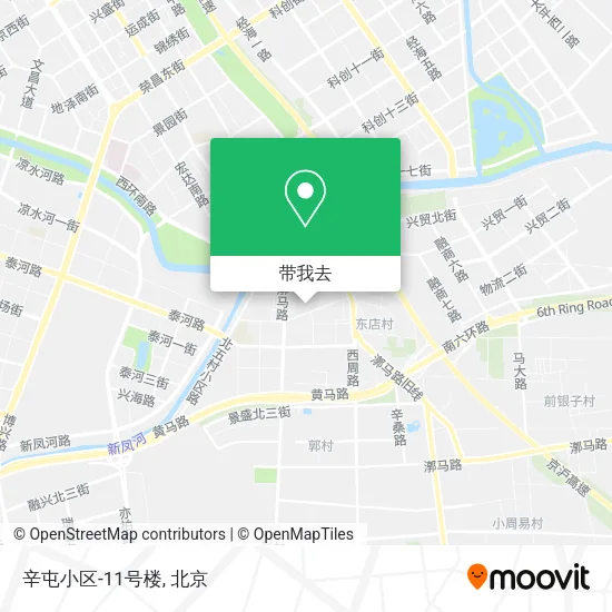 辛屯小区-11号楼地图