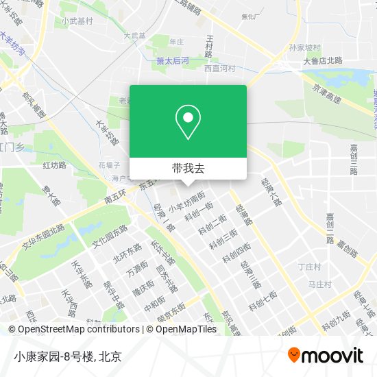 小康家园-8号楼地图