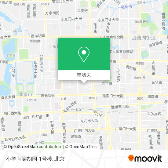 小羊宜宾胡同-1号楼地图