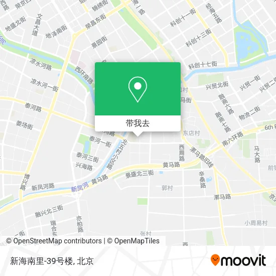 新海南里-39号楼地图
