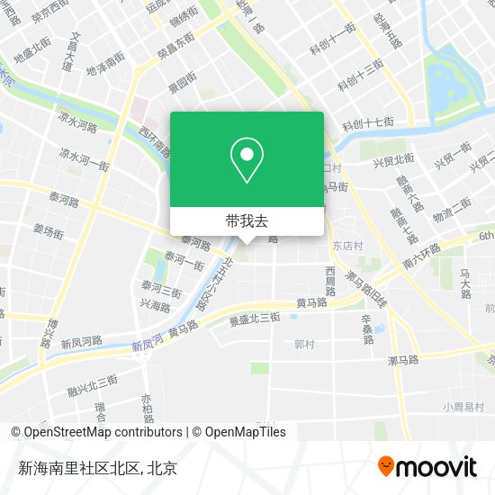 新海南里社区北区地图