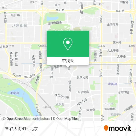 鲁谷大街41-地图