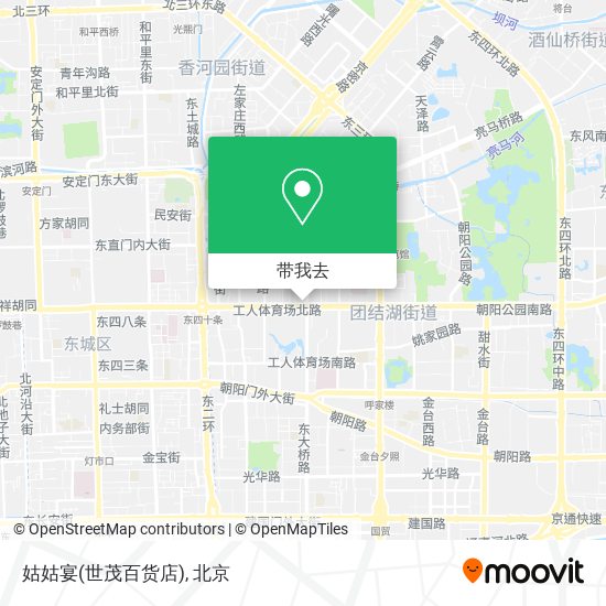 姑姑宴(世茂百货店)地图