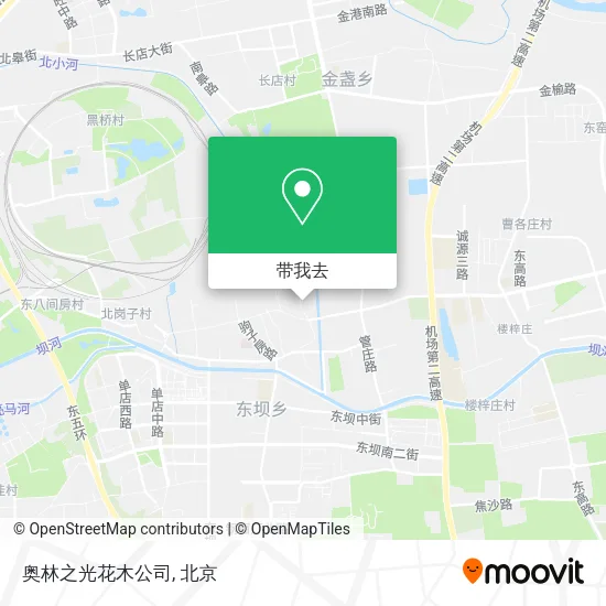 奥林之光花木公司地图