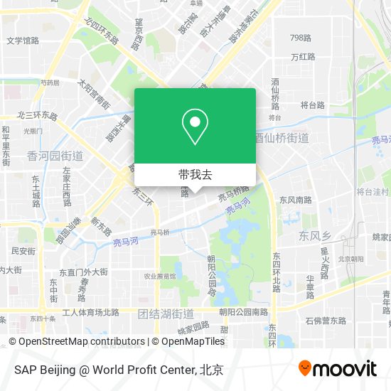 SAP Beijing @ World Profit Center地图