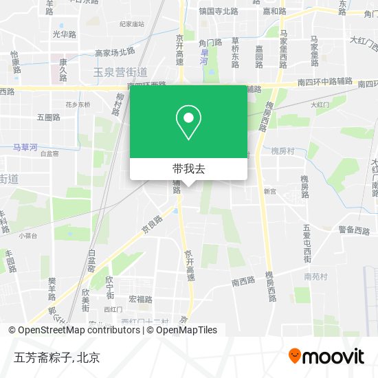 五芳斋粽子地图