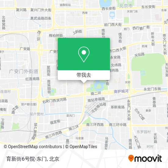 育新街6号院-东门地图