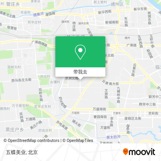 五蝶美业地图