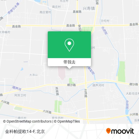 金科帕提欧14-F地图