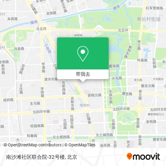 南沙滩社区联合院-32号楼地图