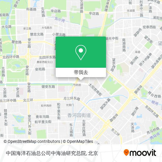 中国海洋石油总公司中海油研究总院地图