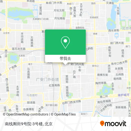 南线阁街9号院-3号楼地图